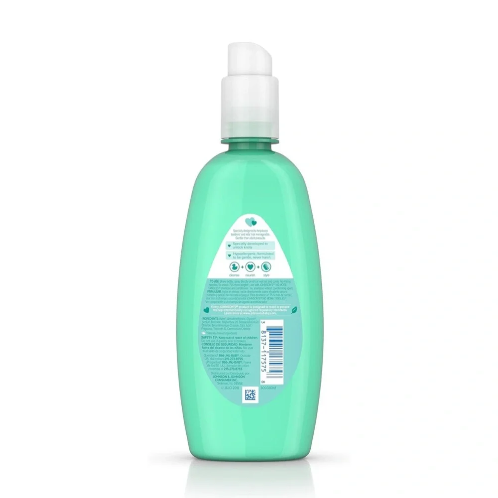 Johnson’s No More Tangles Kids detangling spray